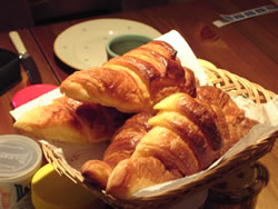 croissants for breakfast